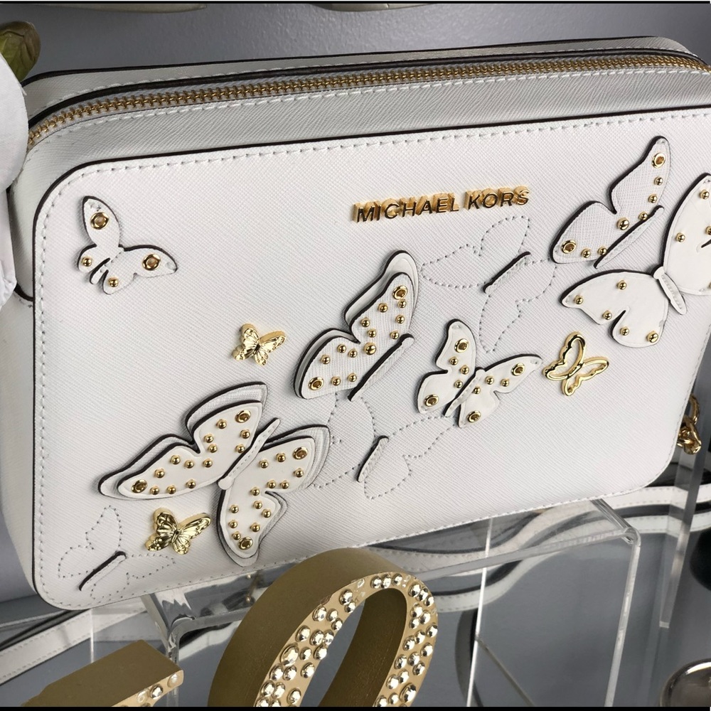 Michael Kors Butterfly Large Jet Set Crossbody - Picture 3 of 7